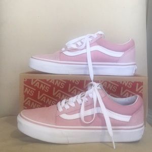 Authentic Light Pink VANs - Like NEW